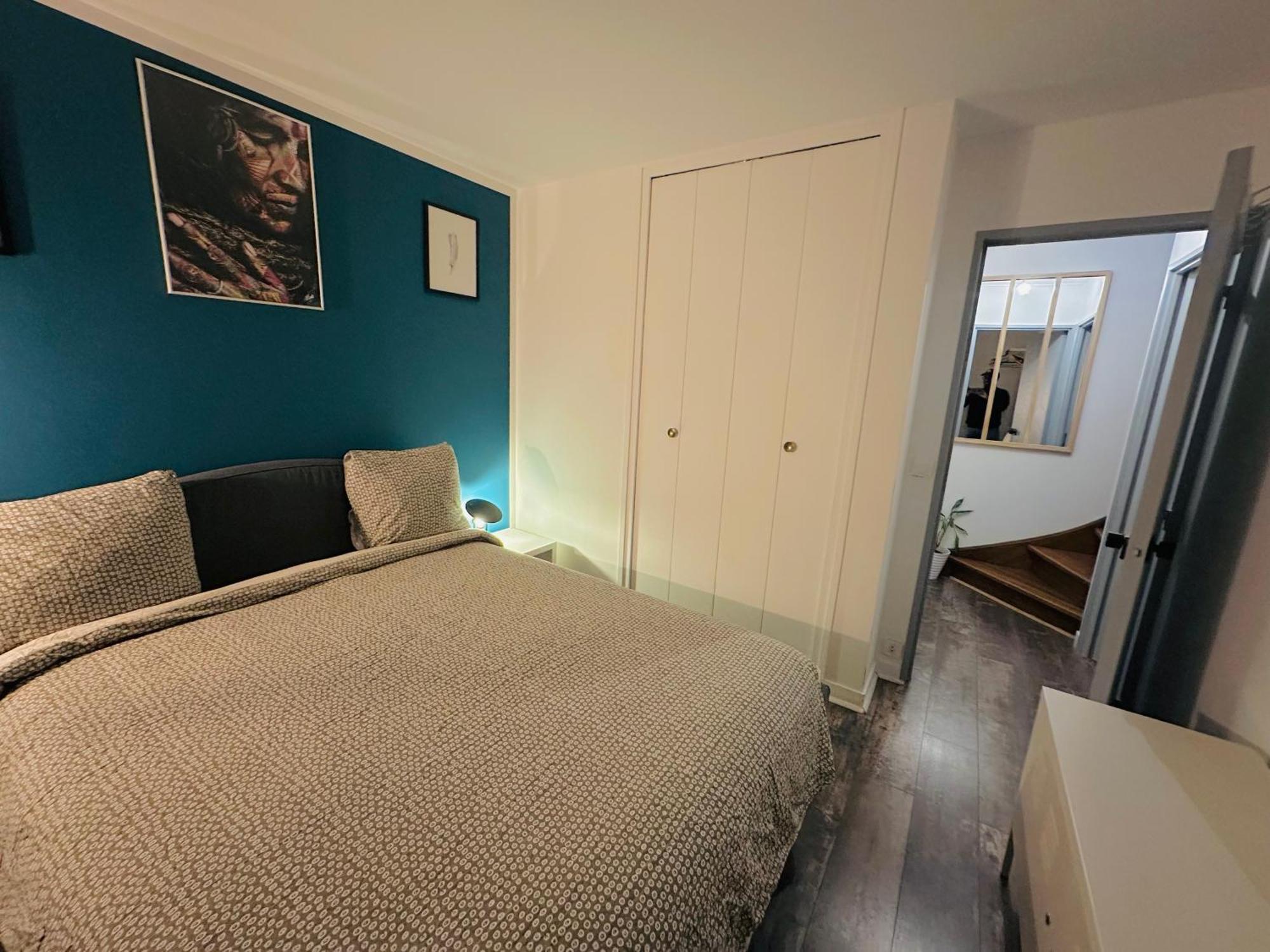 Cosy Duplex Avec Parking A Paris 19 By Immo Kit Bnb Экстерьер фото